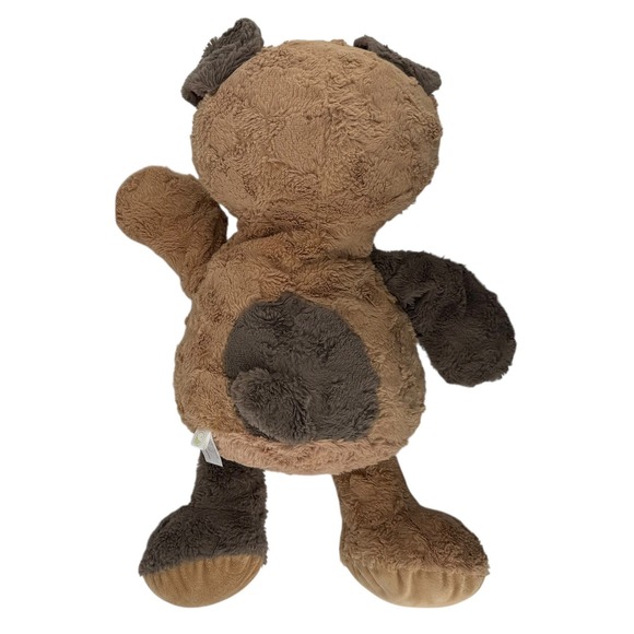 Animal Adventure 26" Patch Dog Plush Stuffed Animal Tan Brown 2015 - Picture 4 of 8
